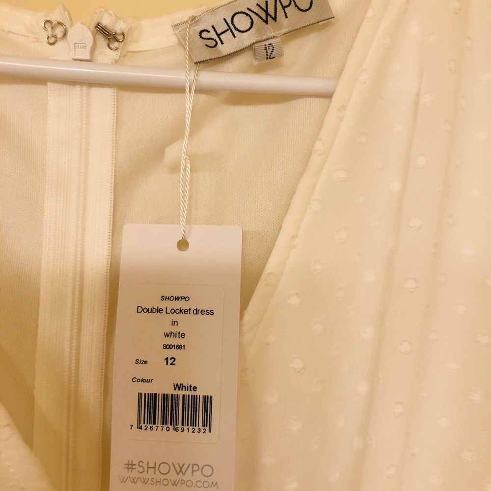 Showpo white dress